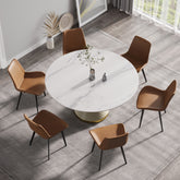 Modern artificial stone round Dining Table