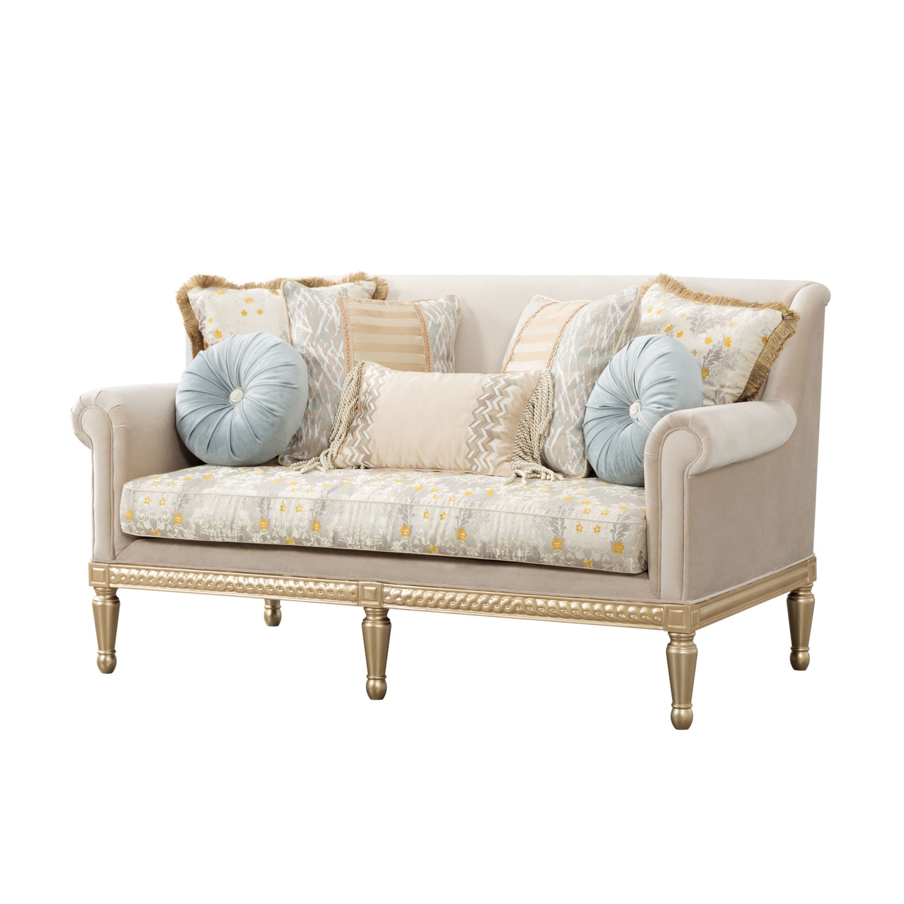 Classic style loveseat