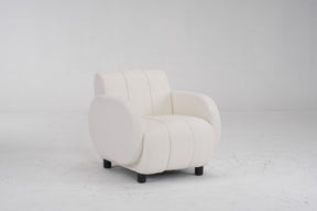 Modern Fabric Upholstered Reading Lounge Chair