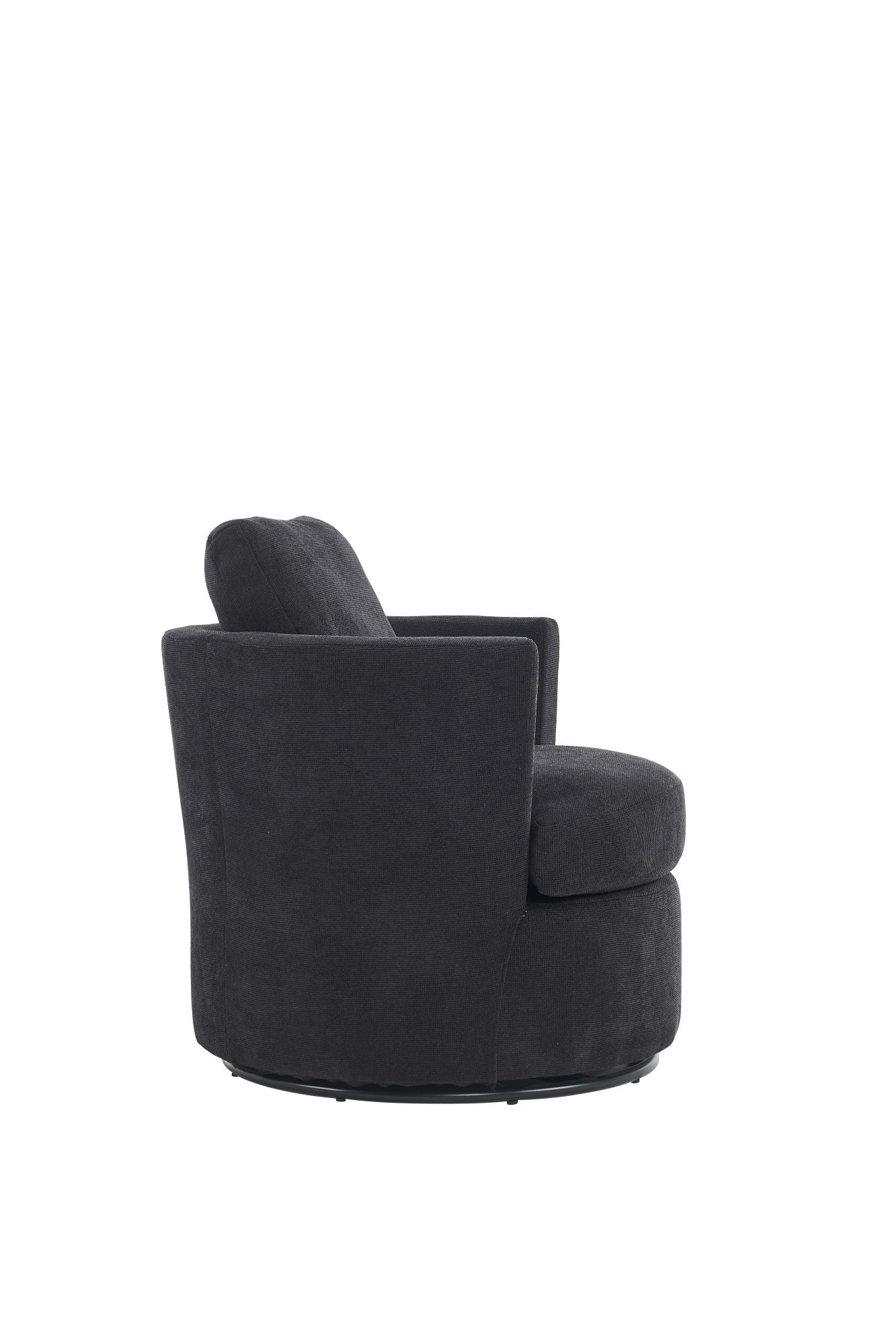 Swivel Barrel Round Accent Lounge Chair