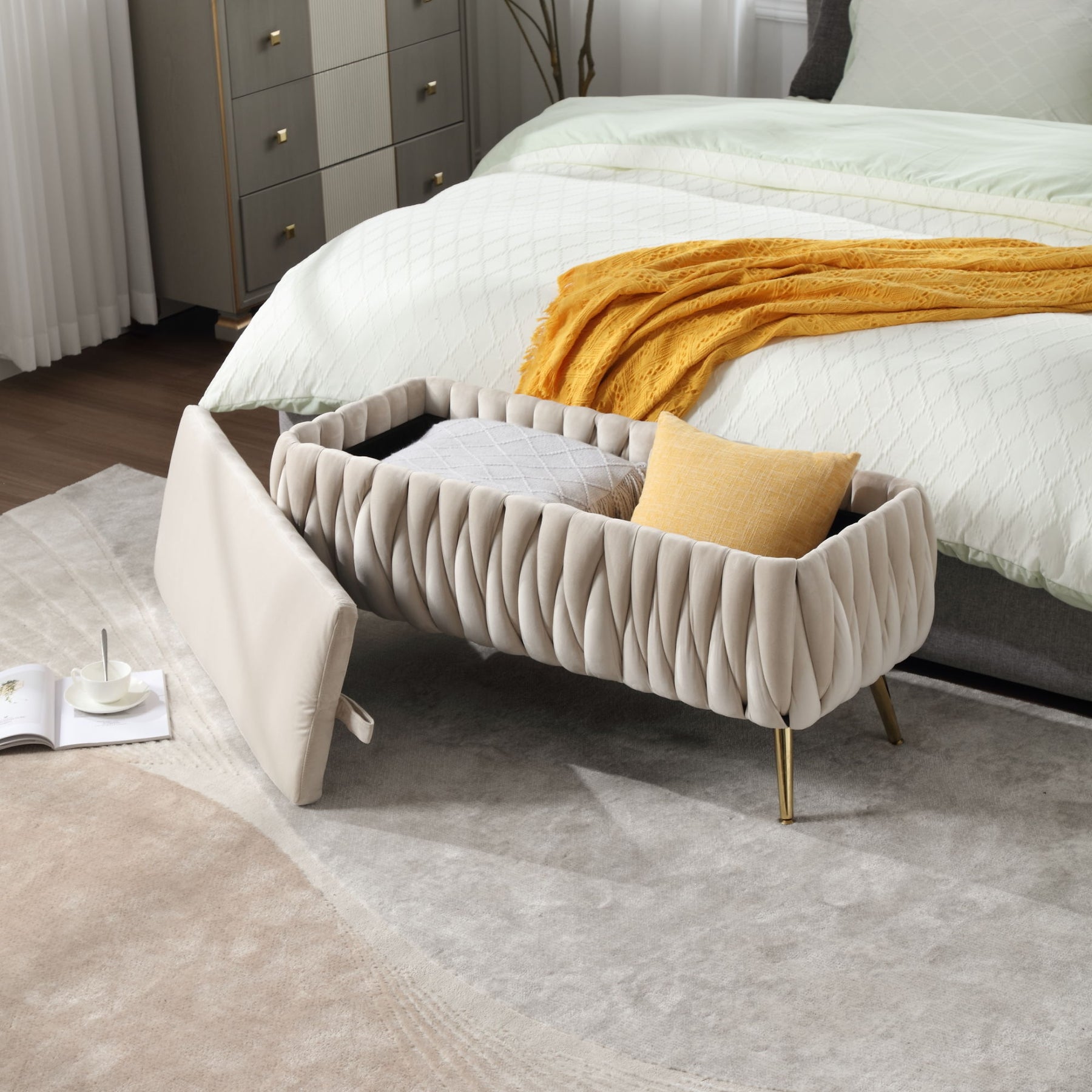 COOLMORE Storage Ottoman & Bench